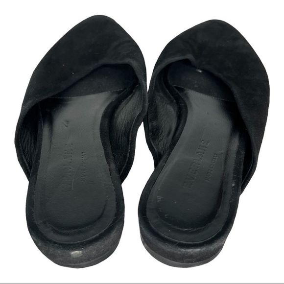 Everlane‎ Black Suede Mules - Picture 3 of 6